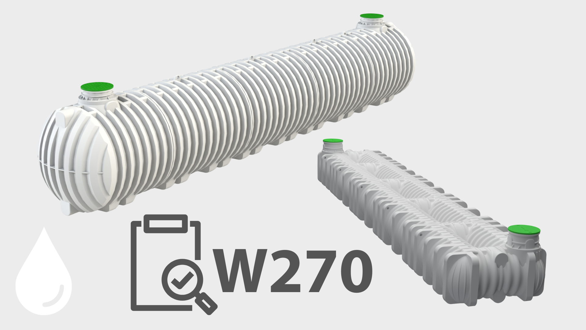 Drinking water tanks