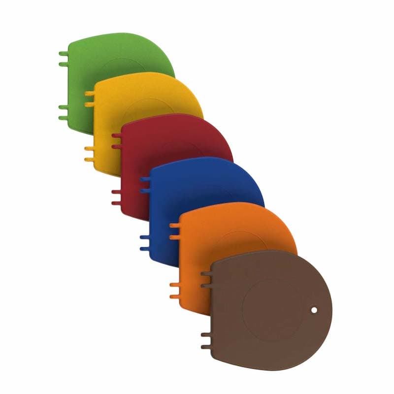 Color-coded lids